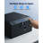 Biometric 4-Pistol Gun Safe With LCD Display, USB-C Port, And Quick Access For Home, Bedside, Or Car