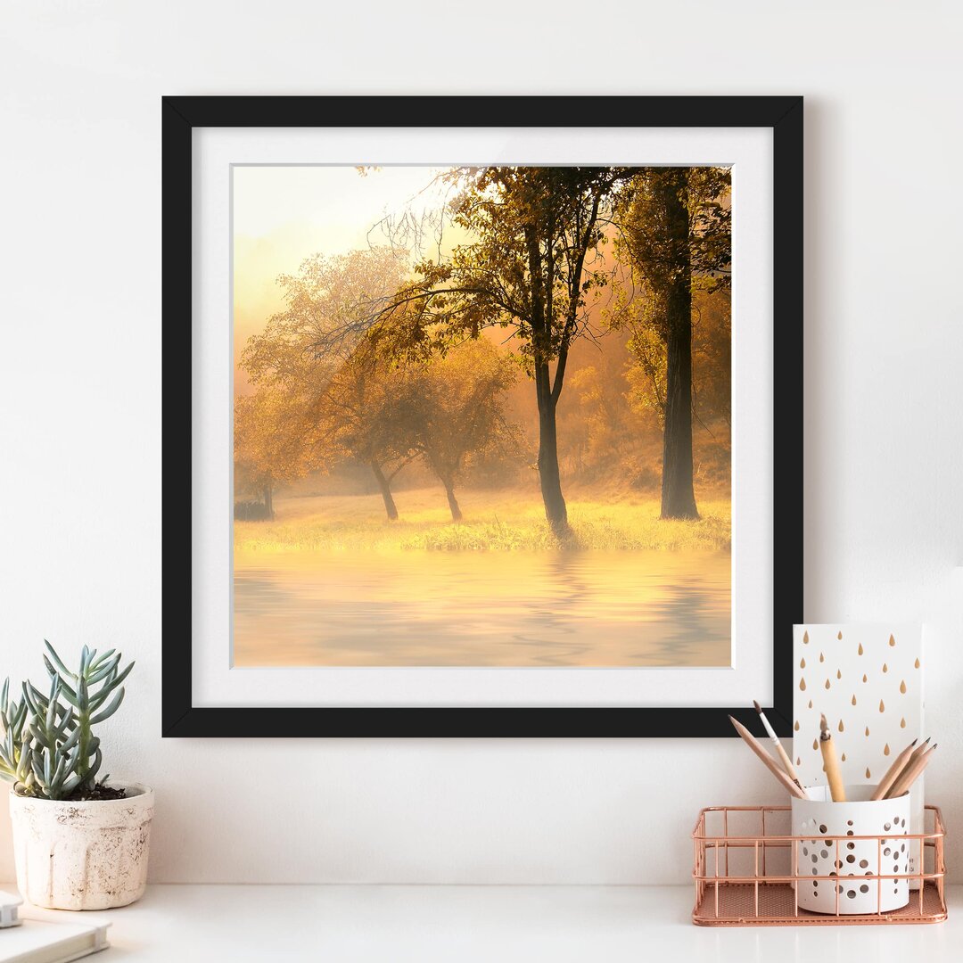 Gerahmtes Poster Autumn Morning