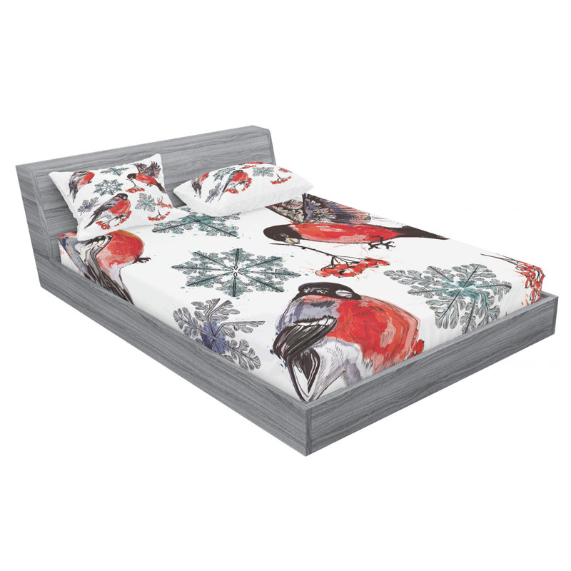 Rowan Microfiber Sheet Set, Full Sheet Set + Fitted Sheet + 2 Pillowcases