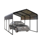 10 x 15 Ft Heavy Duty Carport with Galvanized Steel Roof