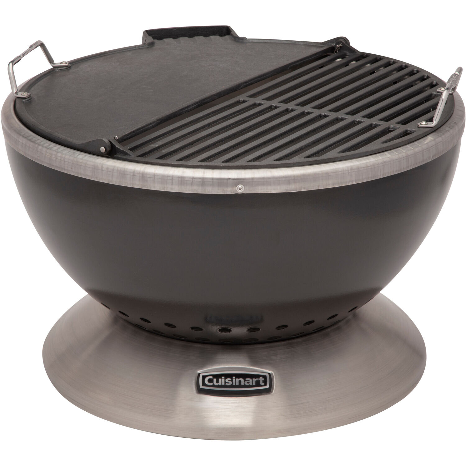Cuisinart 3-in-1 Five Burner Gas Grill Cast Iron Griddle – Even Embers