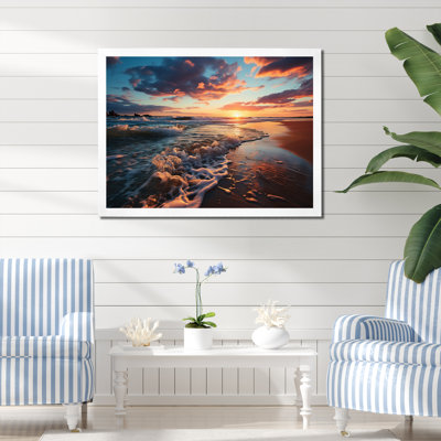 Coucher de soleil à l'horizon II