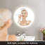 Miroir de salle de bain rond Naliyah-283975891