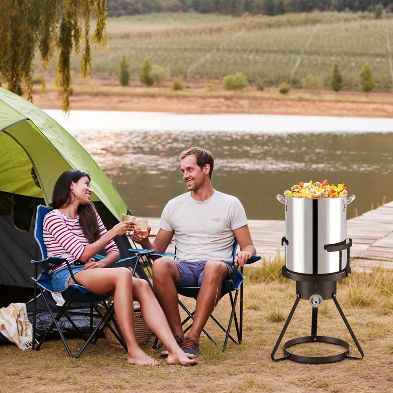 50,000BTU Propane Burner Outdoor Turkey Fryer