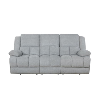 Daxin Upholstered 85.5'' Reclining Sofa