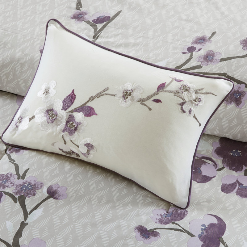 Ensemble d'édredon en coton pour grand lit 8 pièces Elegant