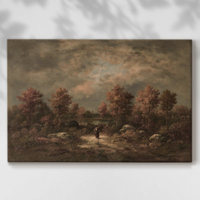 Paysages rétro-DLxxxi - Cavas enveloppés de galerie