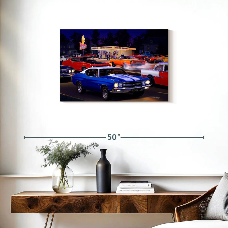 Mehar Fast Fred's, 20" H x 30" W