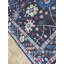 Tapis rectangulaire unique en laine 4 pi 9 po x 6 pi 6 po Estin