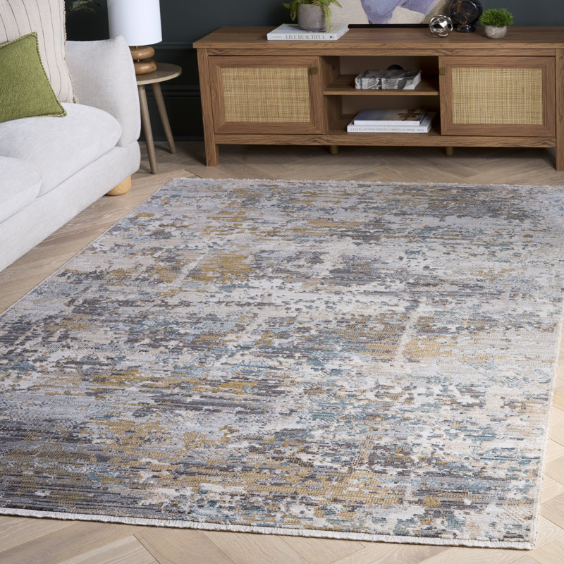 Vintage Westwood 202 Performance Abstract Rug, Rectangle 5' x 8'