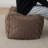 Modern 18.5" Wide Woven Square Ottoman Poufs (Set Of 2)-138257555