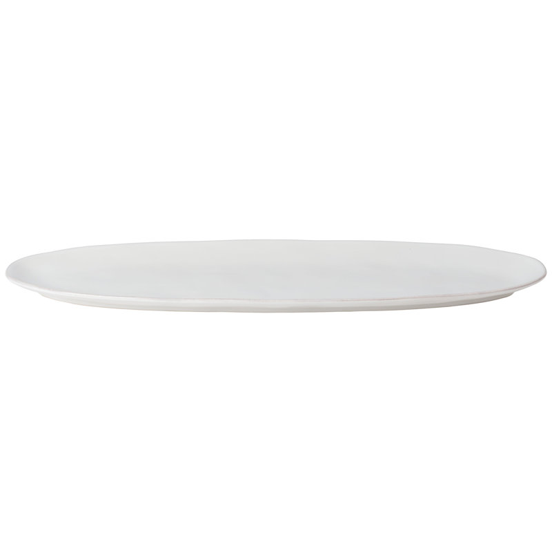 Plateau ovale Aparte, blanc