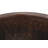 12" Round Hammered Copper Champagne Bar/Prep Sink