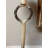 Vintage Ringed Iron Candle Holder-236372446