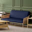 Housse pour canapé-lit réversible en tissu de polyester réversible avec fermeture à glissière 3 côtés-87758523-96484505
