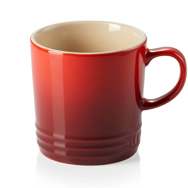 Stoneware Coffee Mug, Red