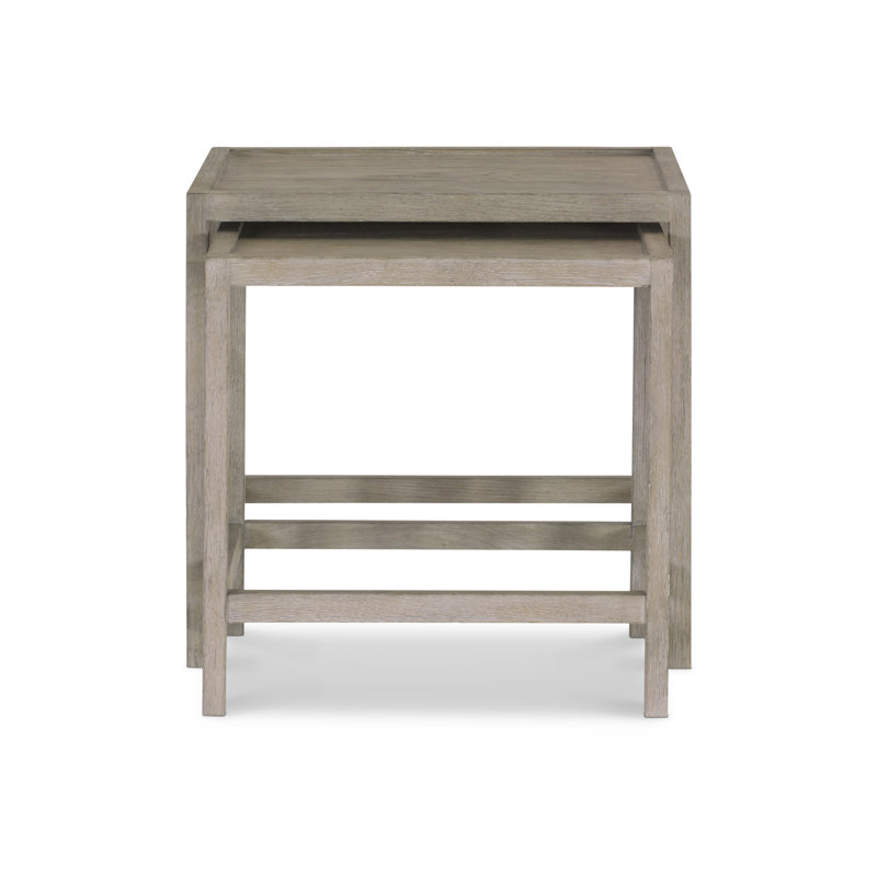Albion Solid Wood Tray Top Nesting Tables