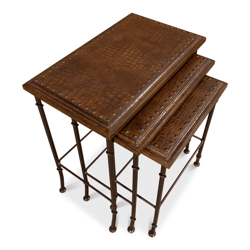Croc Nesting End Table