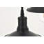 Luminaire suspendu conique 3 lumières grappe Dellwood-457080125