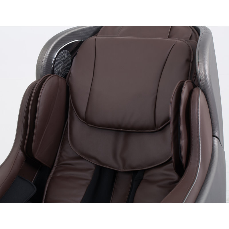 Fauteuil en cuir pleine grandeur , Similicuir brun