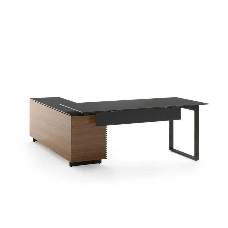 Corridor Writing Desk, Natural Walnut