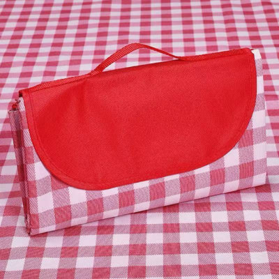 Coussin de camping extérieur, coussin de siège imperméable et pliable épais, tapis de jeu portable pour le camping, la randonnée, le pique-nique, la plage et les voyages en plein air