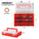 3Pcs 9 Grids Plastic Compartment Box With Adjustable Divider, Stackable Organizer Storage Container
