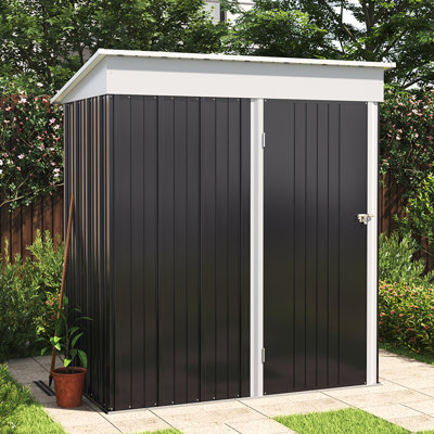Garden Metal Storage Shed with Shelves