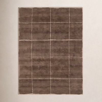 Merritt Hand-Tufted Geometric Wool Rug