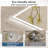 Front & Back LED Sensor Bathroom Vanity Mirror With Human Body Induction Wall Mirror Dimmable Anti Fog-1636817019