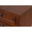 Commode 7 tiroirs avec boutons ronds et pieds en chignon