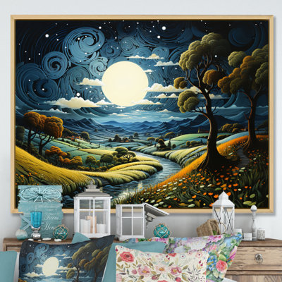 " Countryside Moody Skies I "