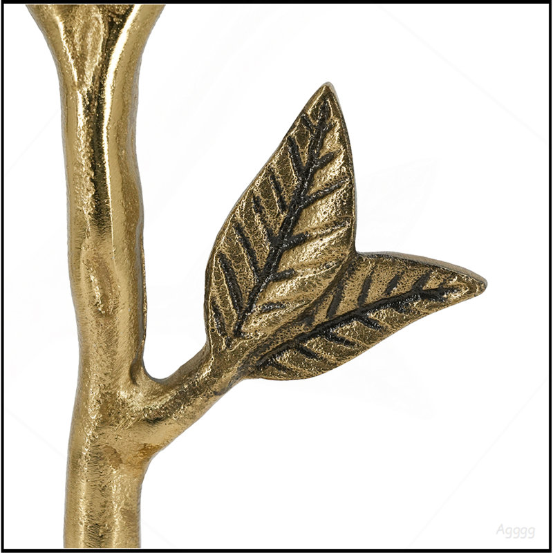 14x14x23.6" Leafy Branch Side Table