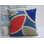 Embroidered Cotton Blend Throw Pillow
