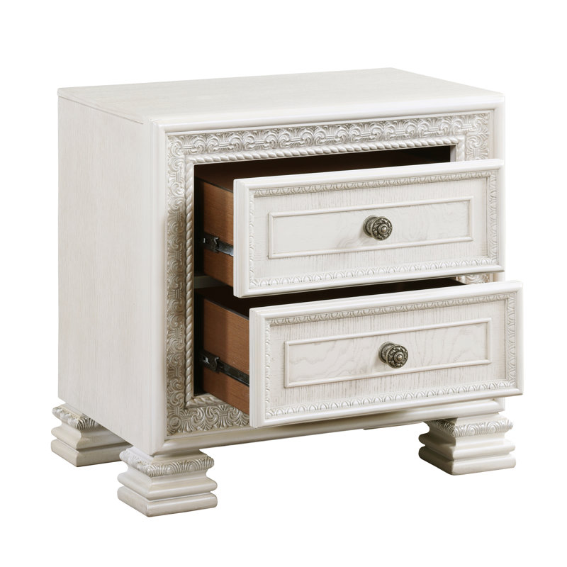 Lucea 28"W 2-Drawer Nightstand