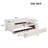 Twin Size Upholstered Daybed With Ergonomic Design Backrest And Trundle-413933032