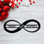 Art mural en métal personnalisé personnalisé Infinity Love-1141455443-1141455455-1142136136