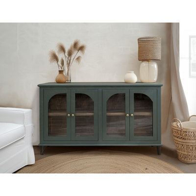 70.75" Wide Solid Wood Sideboard