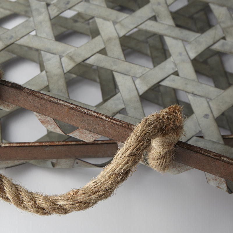 Prismo Metal Decorative Tray