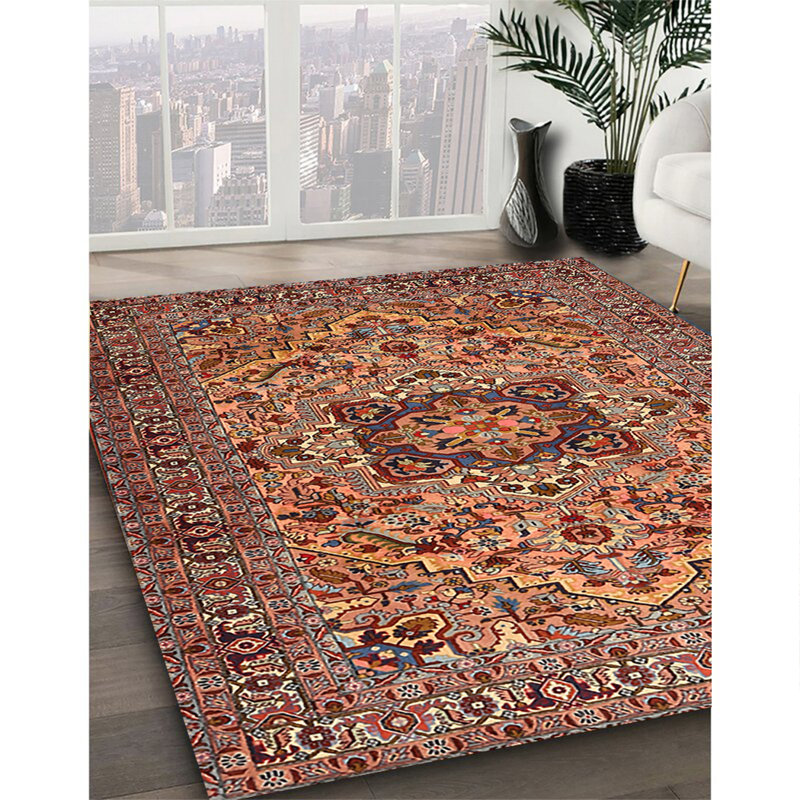 Oriental Indoor Rug, Round 5'