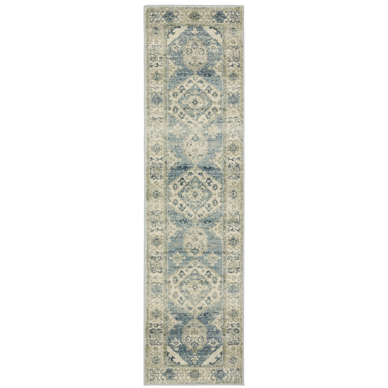 Howard Beach Oriental Indoor Rug, Runner 1'10" x 7'3"