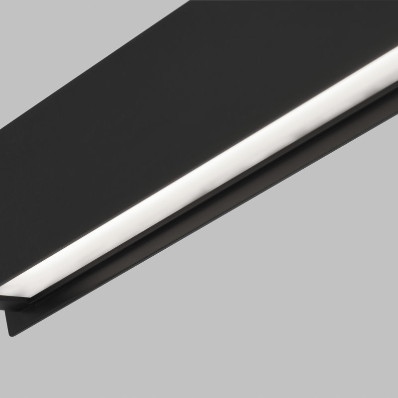Bau Dimmable LED Wall Mounted Picture Light, Nightshade Black