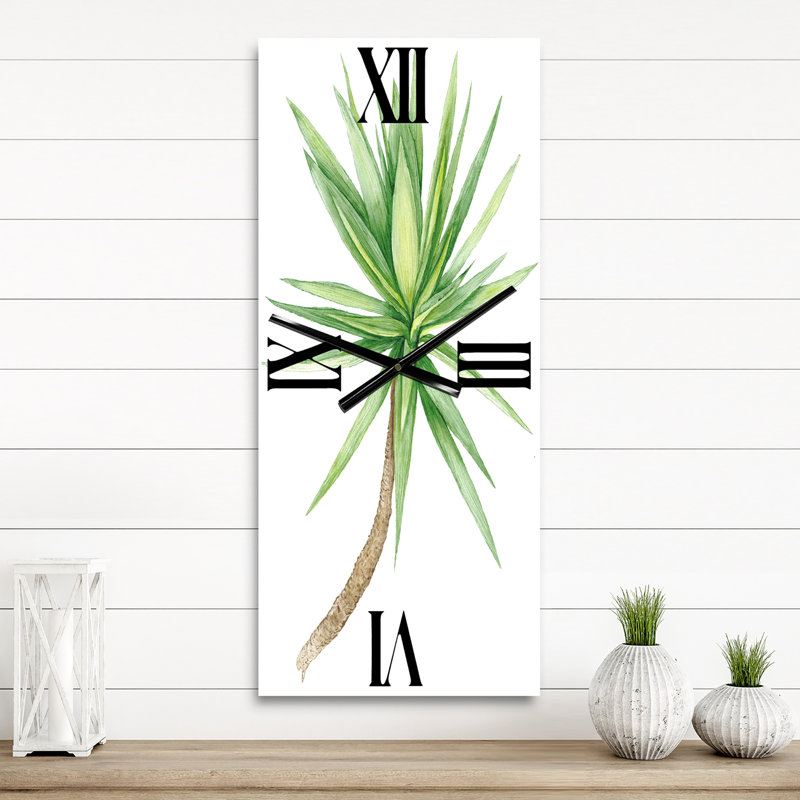 Détail d'une horloge murale Yucca, Grand