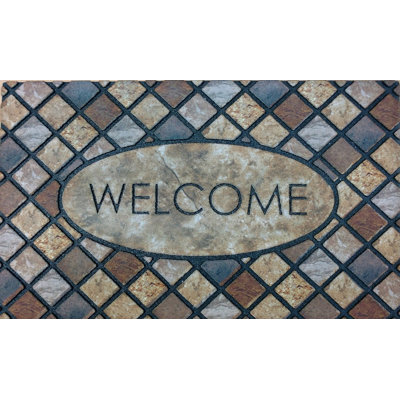 Tapis d'extérieur antidérapant Thaxten 30 po x 18 po