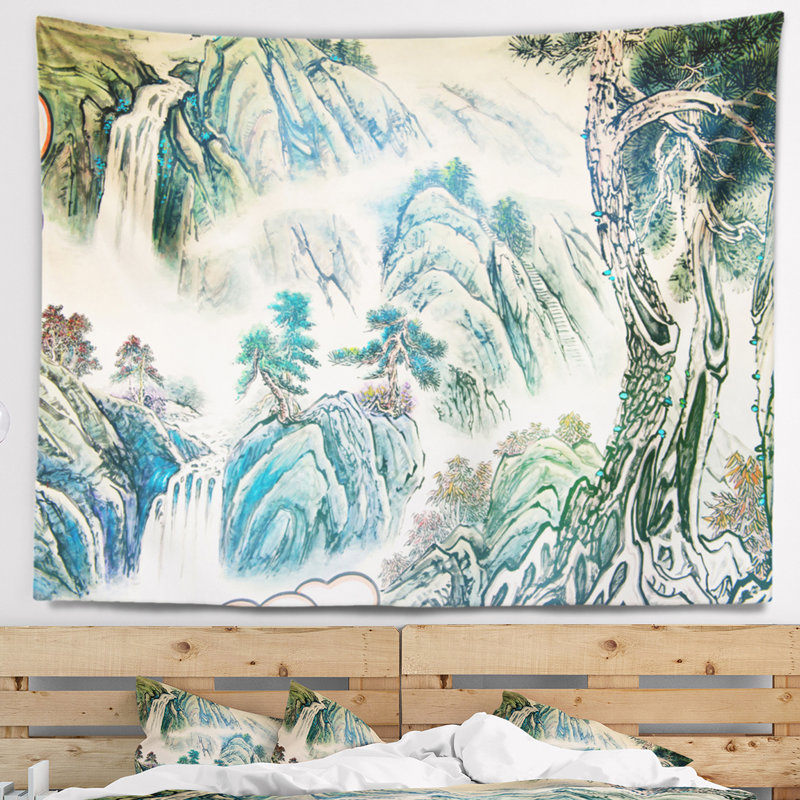 Polyester Tapestry, 32" H x 39" W