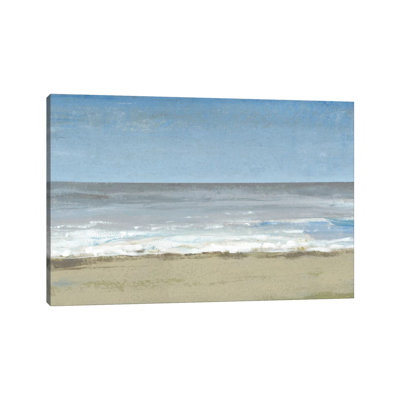 Beach Walking Day II by Timothy O' Toole - Wrapped Canvas Painting