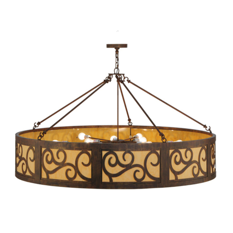Dean 12 - Light Drum Chandelier