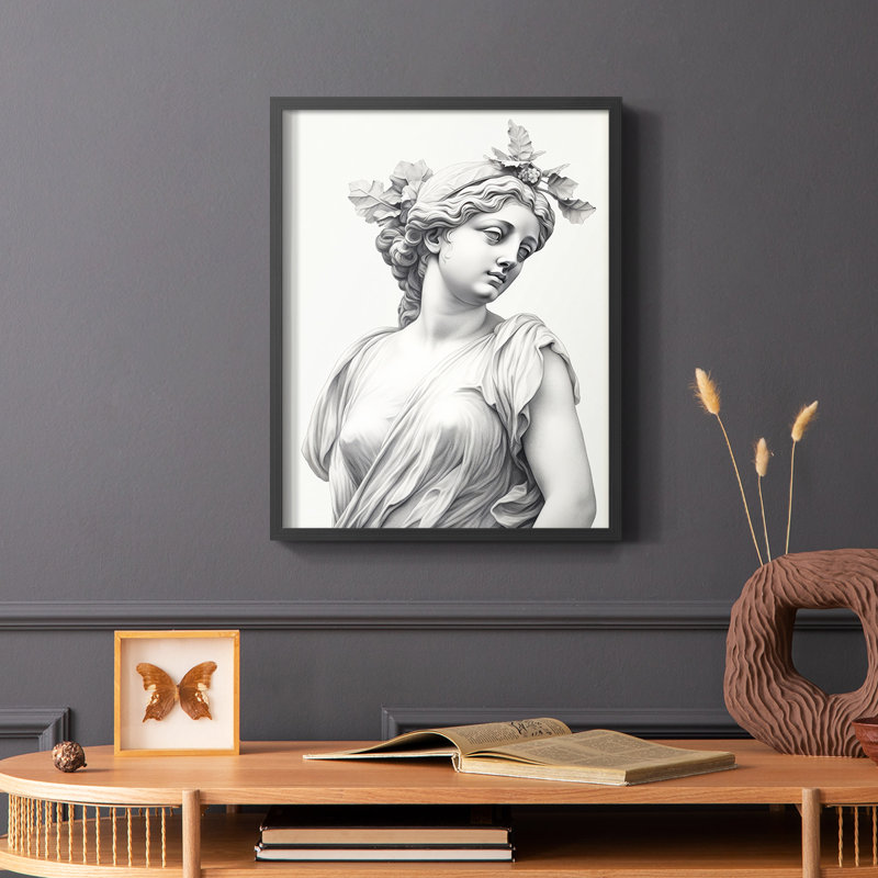 WOMEN Series III - reproduction encadrée de qualité supérieure - prête à être accrochée - aucun clou requis