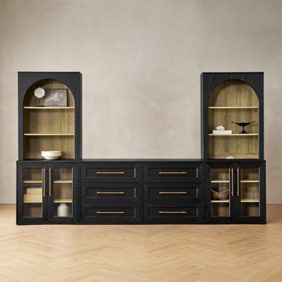 Danika 4 Piece Entertainment Center With Storage