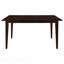 Table de salle à manger rectangulaire en bois massif